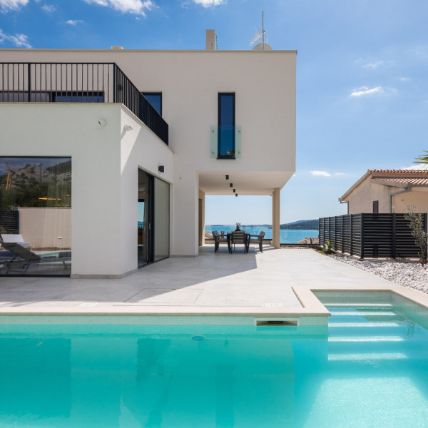 Living room, Villa Anterosa, Villa Anterosa with heated pool and sea view, Seget Vranjica, Dalmatia, Croatia Seget Vranjica